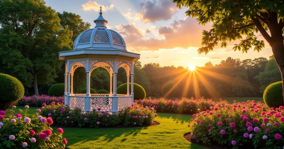 Comment sélectionner la gloriette idéale pour métamorphoser votre jardin