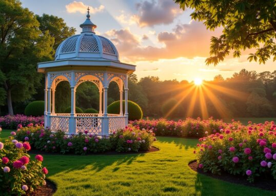 Comment sélectionner la gloriette idéale pour métamorphoser votre jardin