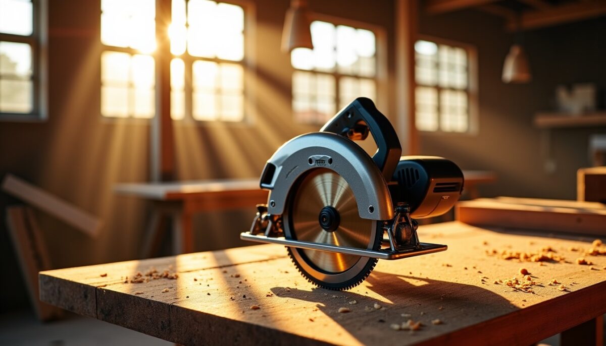 Scie circulaire RaceTools : alliez puissance et précision pour des réalisations parfaites