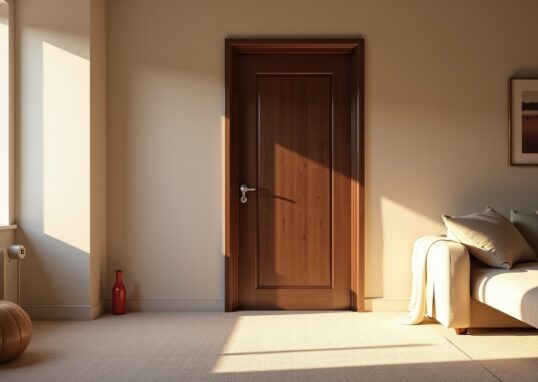 Les clés pour une isolation phonique efficace de votre porte et retrouver la tranquillité