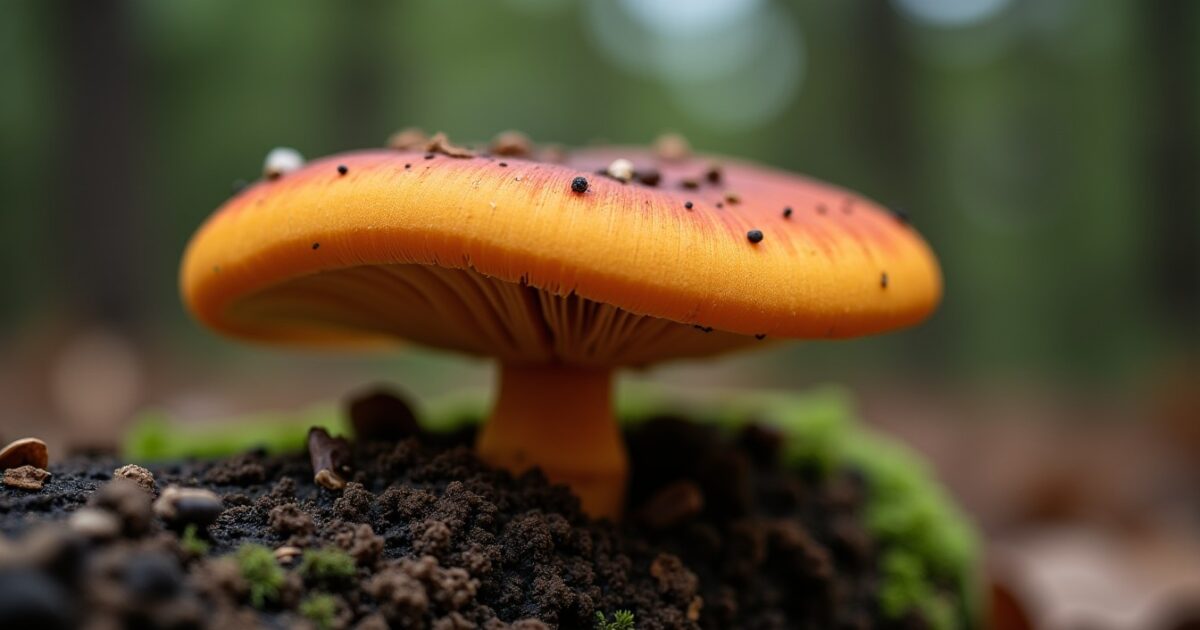 Champignon orange sur bois mort : comment l’identifier et découvrir son rôle essentiel dans l’écosystème