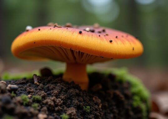 Champignon orange sur bois mort : comment l’identifier et découvrir son rôle essentiel dans l’écosystème