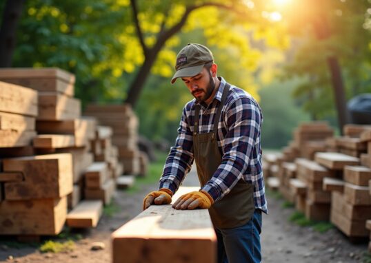 Bois pour abris : comment sélectionner le matériau idéal pour une construction durable et résistante