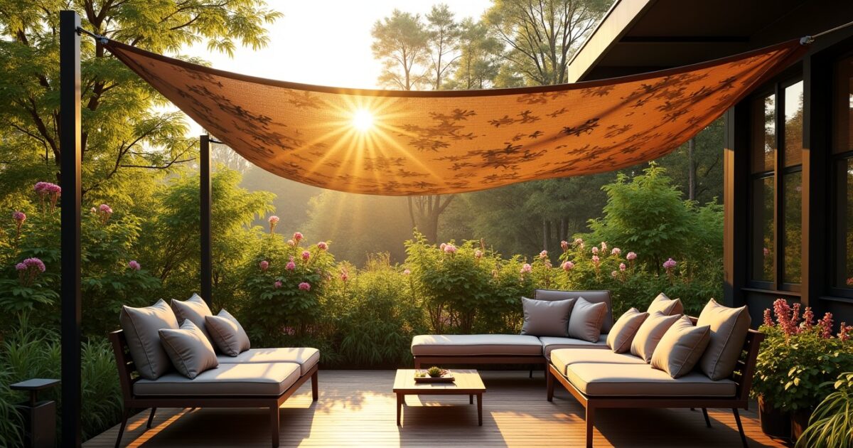 Guide pratique : Sélectionner un filet de camouflage élégant pour ombrager votre terrasse avec goût