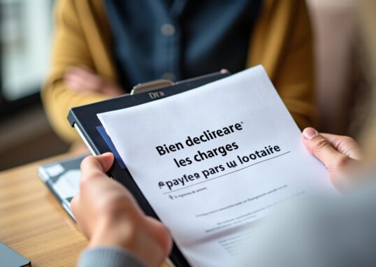 Guide pratique : bien déclarer les charges locatives payées par le locataire
