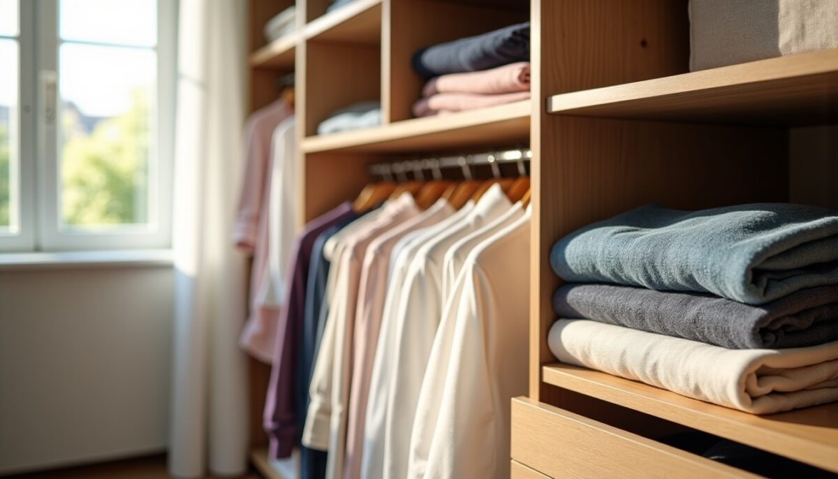 Rangement des vêtements : Astuces ingénieuses pour maximiser l’espace chez vous