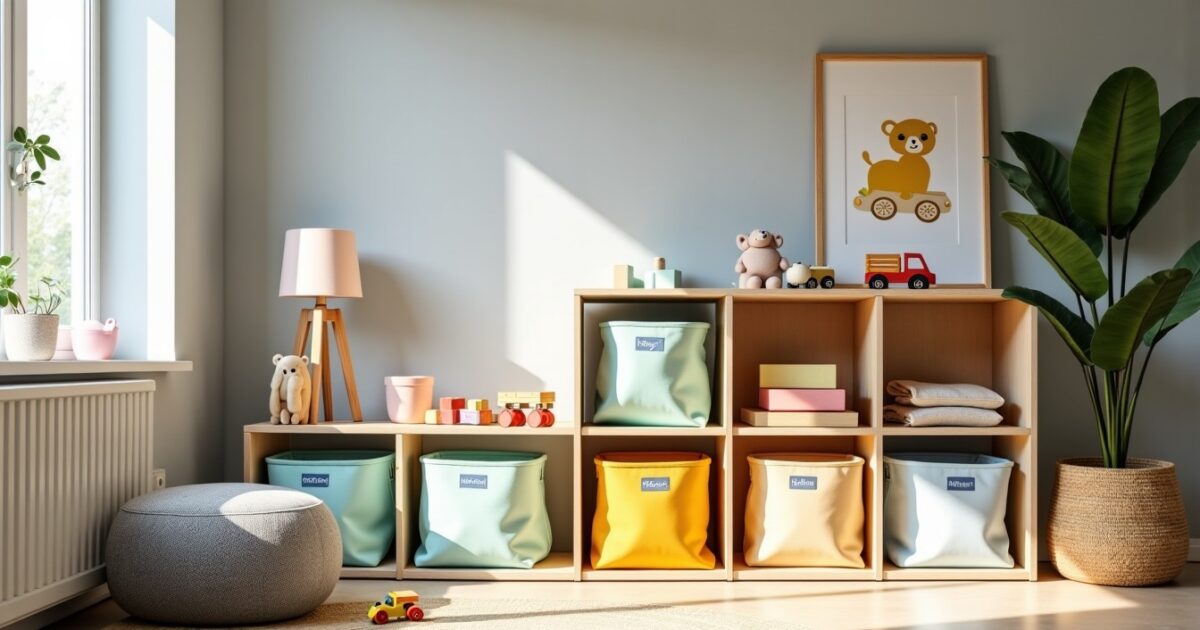 Astuces ingénieuses pour ranger les jouets et optimiser votre espace
