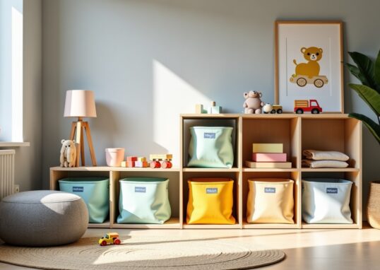 Astuces ingénieuses pour ranger les jouets et optimiser votre espace