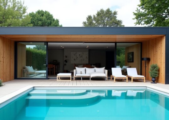 Optimisez votre espace extérieur : guide complet pour intégrer un pool house à votre maison
