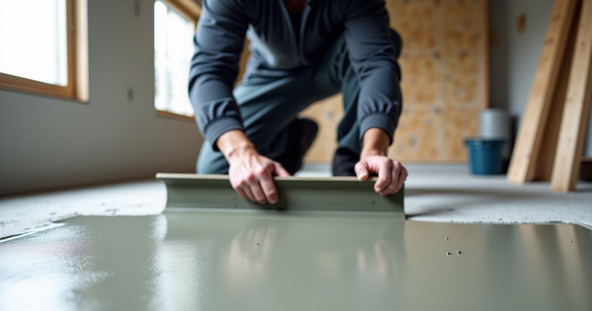 Béton autonivelant fibré : guide pratique pour bien choisir votre sol