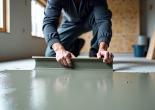 Béton autonivelant fibré : guide pratique pour bien choisir votre sol