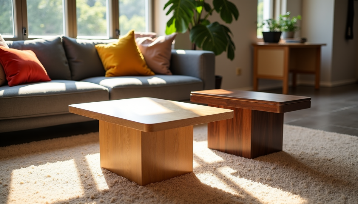 Budget table basse relevable : de 150€ pour un modèle simple à 800€ avec coffre